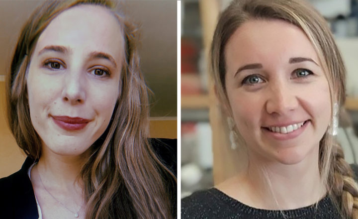 Ruxandra Tivadar et Adeline Berger