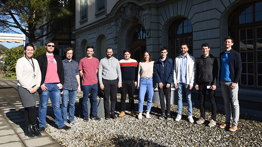 Etudiants de l'EPFL pour le projet DISCO