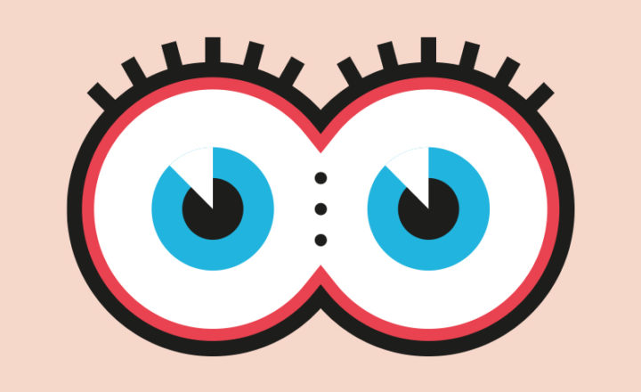 illustration yeux rouges