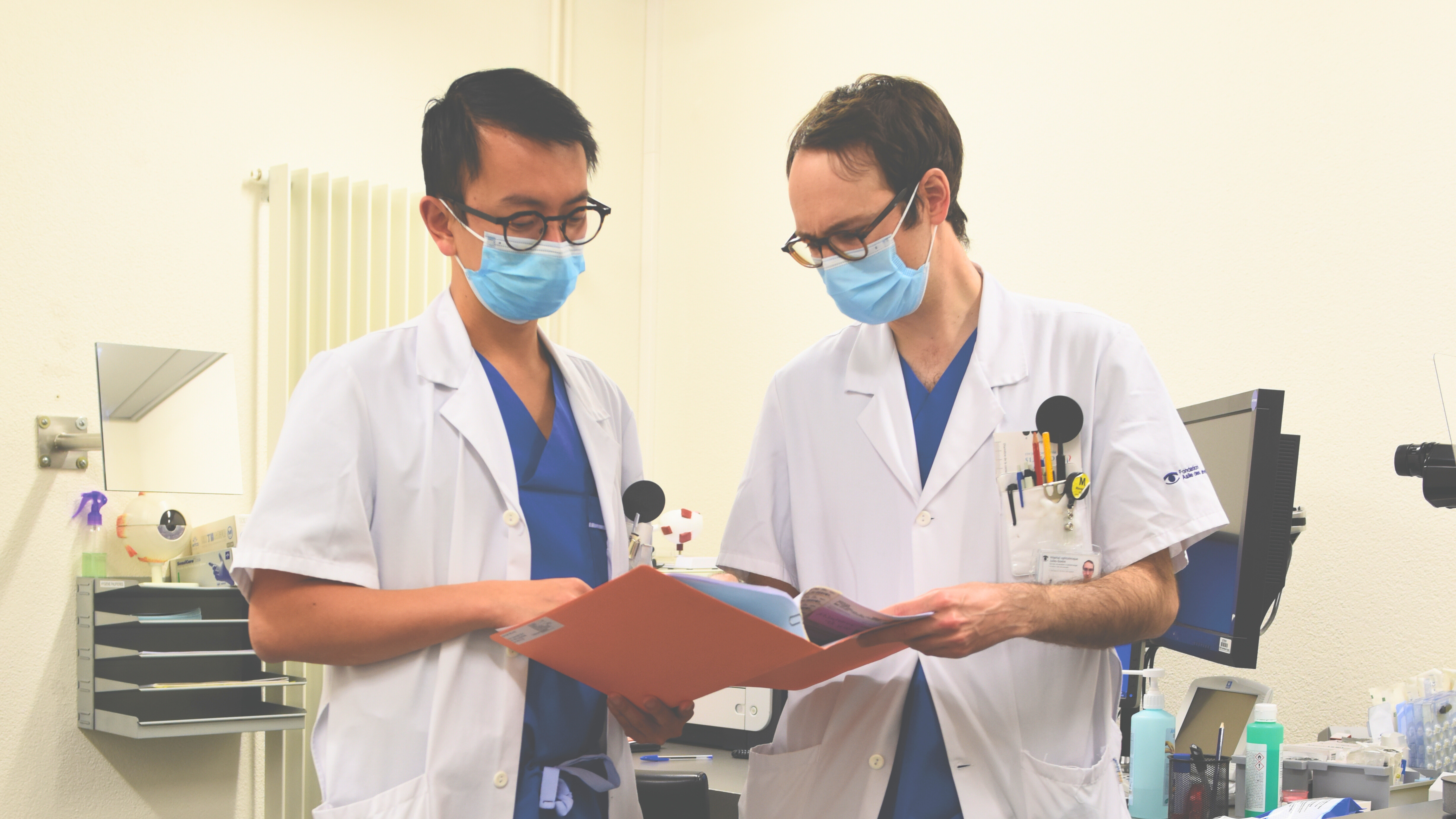 Drs Bao -Khanh Tran et François Thommen Co-responsables policlinique et urgences
