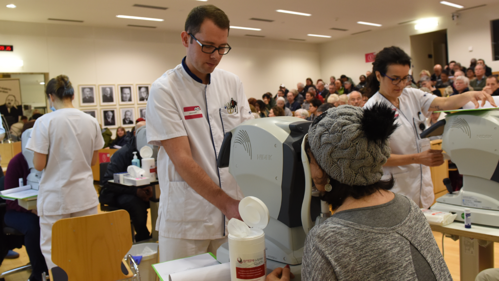 Deux journées de dépistage du glaucome au lieu d'une !