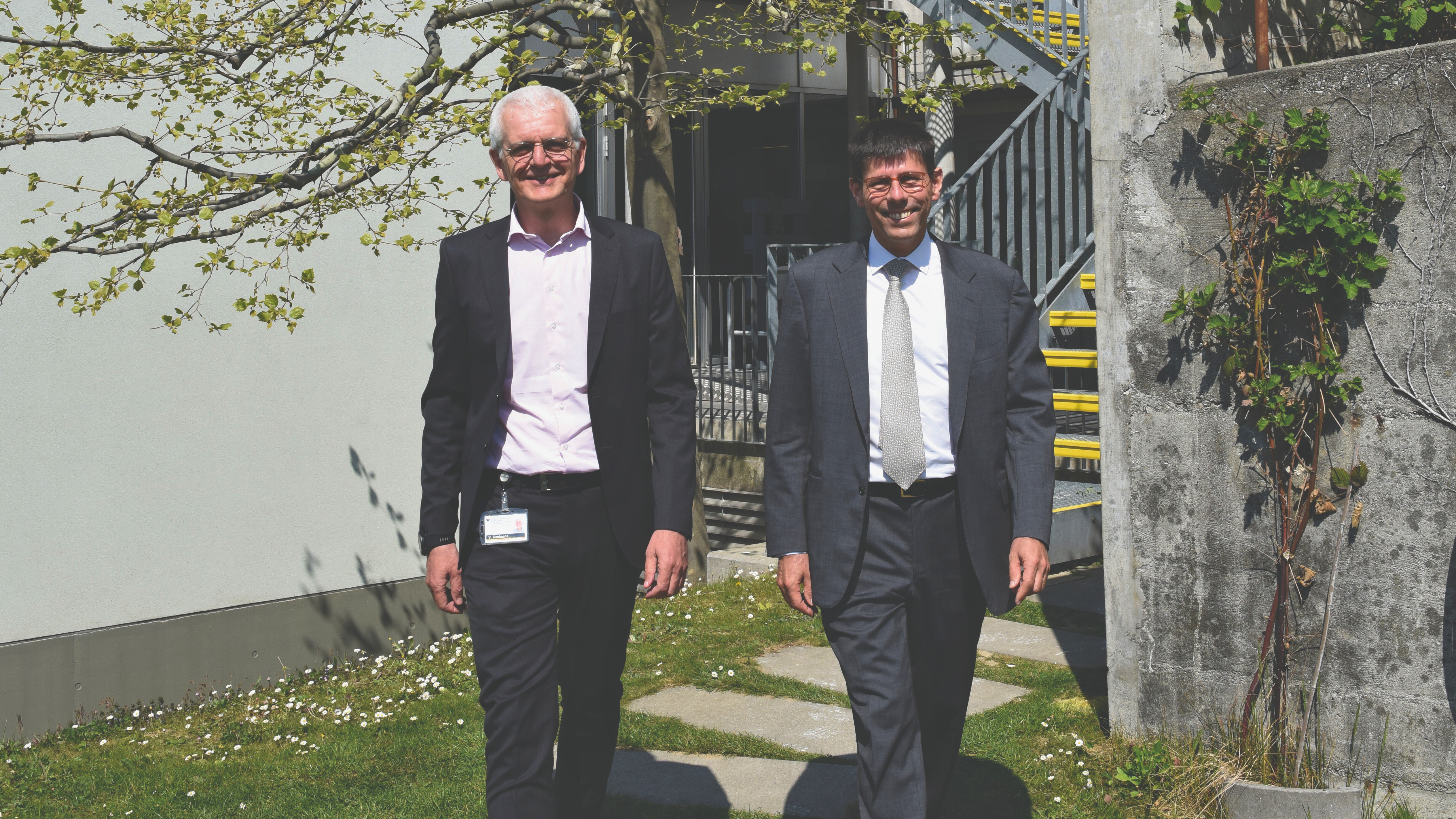 François Logoz et Vincent Castagna