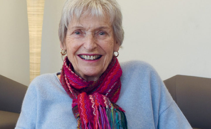 Agnès Rossier, patiente de l'Hôpital ophtalmique Jules-Gonin, opérée de la cataracte.