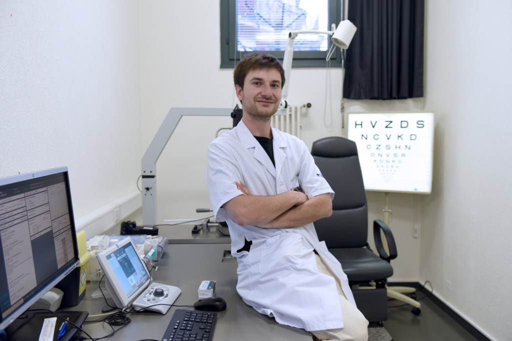 Dr Nicolas Gurtler, chef de clinique à l'Hôpital ophtalmique Jules-Gonin