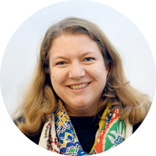 Juliette Fahlenbrach, responsable du mécénat et des relations donateurs