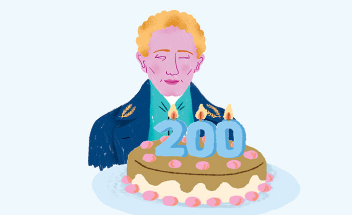 Illustration de Louis Braille