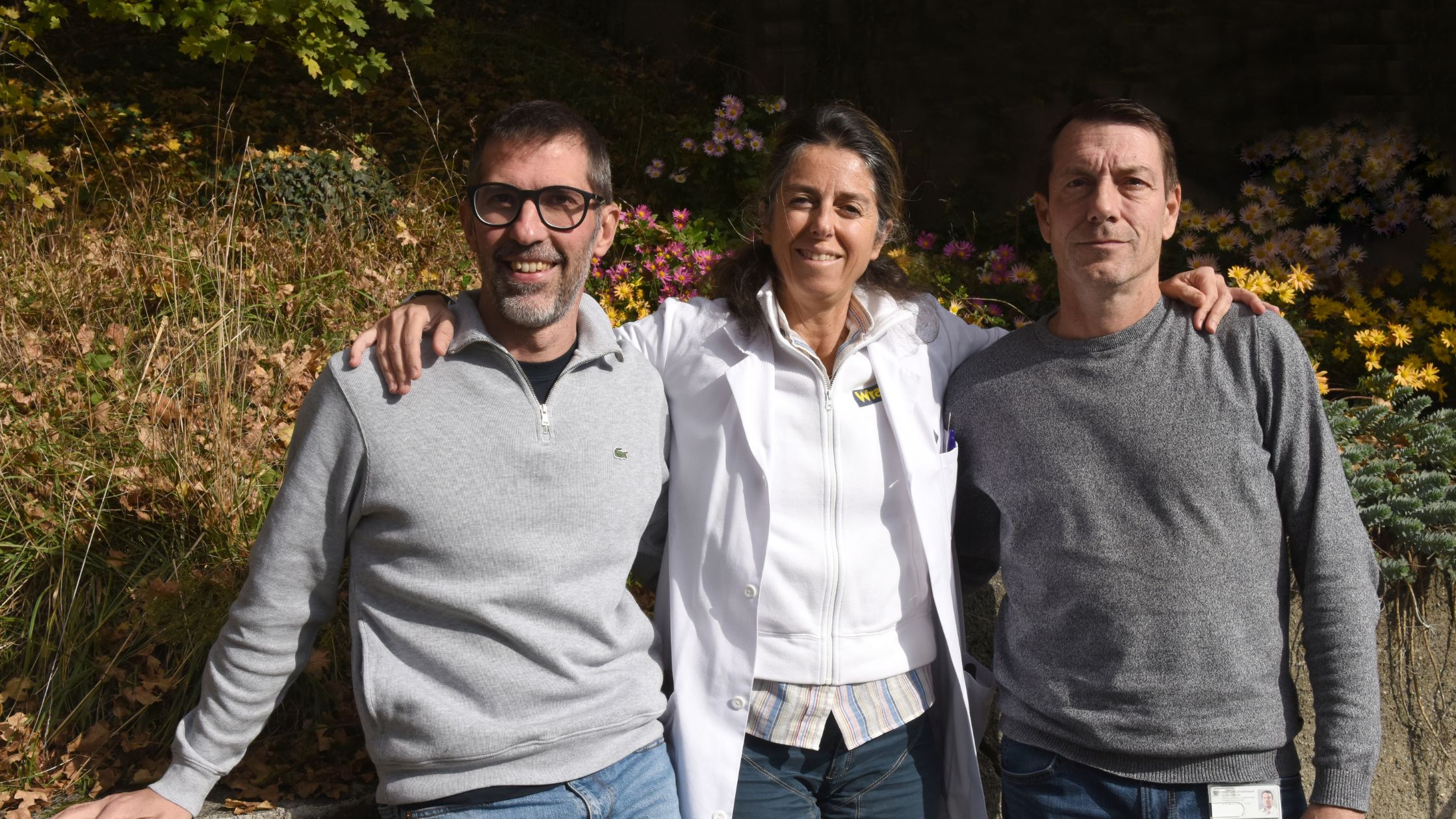 Diego Ghezzi, Chiara Eandi et Michaël Nicolas