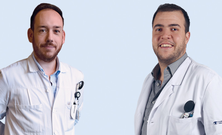 Photo du Dr Muggler et du Dr Bernard-Valnet