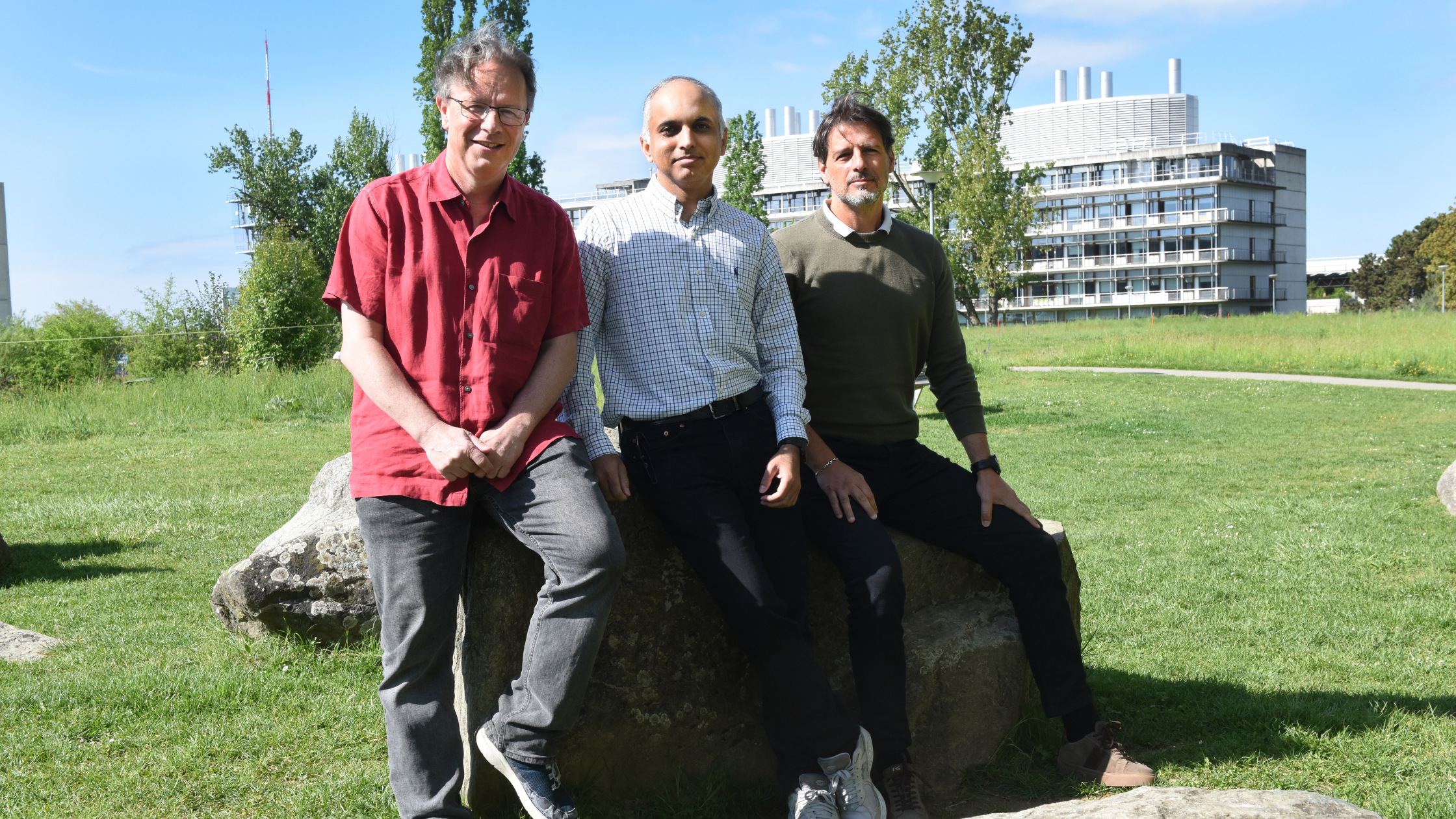 Prof. Alexandre Reymond, Dr Muhammad Ansar PhD, Dr Federico Santoni PhD