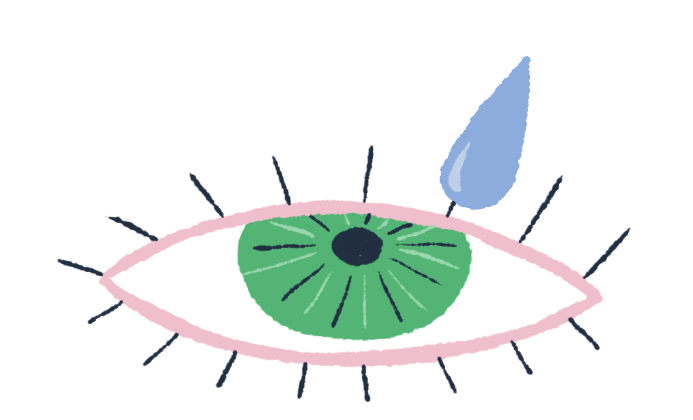 Illustration de l'anesthésie topique.